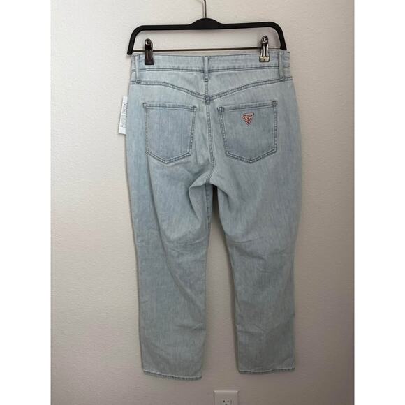 Guess Women’s Sequin Y2K Relaxed Fit Distressed Denim Jeans Sz 27 NWT‎ - Picture 6 of 9